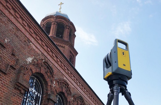 Трёхмерная (3D) лазерная съёмка фасадов